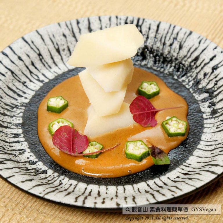 # 家常料理✨和風胡麻涼拌綠竹筍✨奶素?