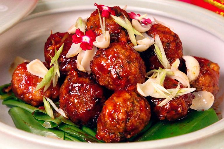 Vegan素食年菜食譜?左宗棠燒獅子丸(全素)｜ Chinese New Year dishes recipes?General Tso's Lion's Head｜觀音山蔬食館｜龍德上師