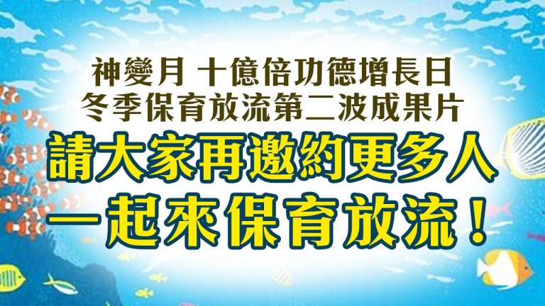 觀音山 2022神變月─冬季保育放流【第二波成果影片】