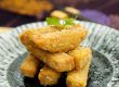 Vegan地方特色美食?宜蘭新素卜肉(全素)|Local Delicacy?Yilan vegetarian pok-bah (deep fried pork fingers)|觀音山蔬食館|龍德上師